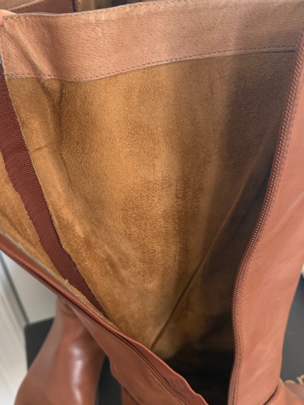 Corso Como Leather Francine Vintage Calf Boots - Picture 8 of 12